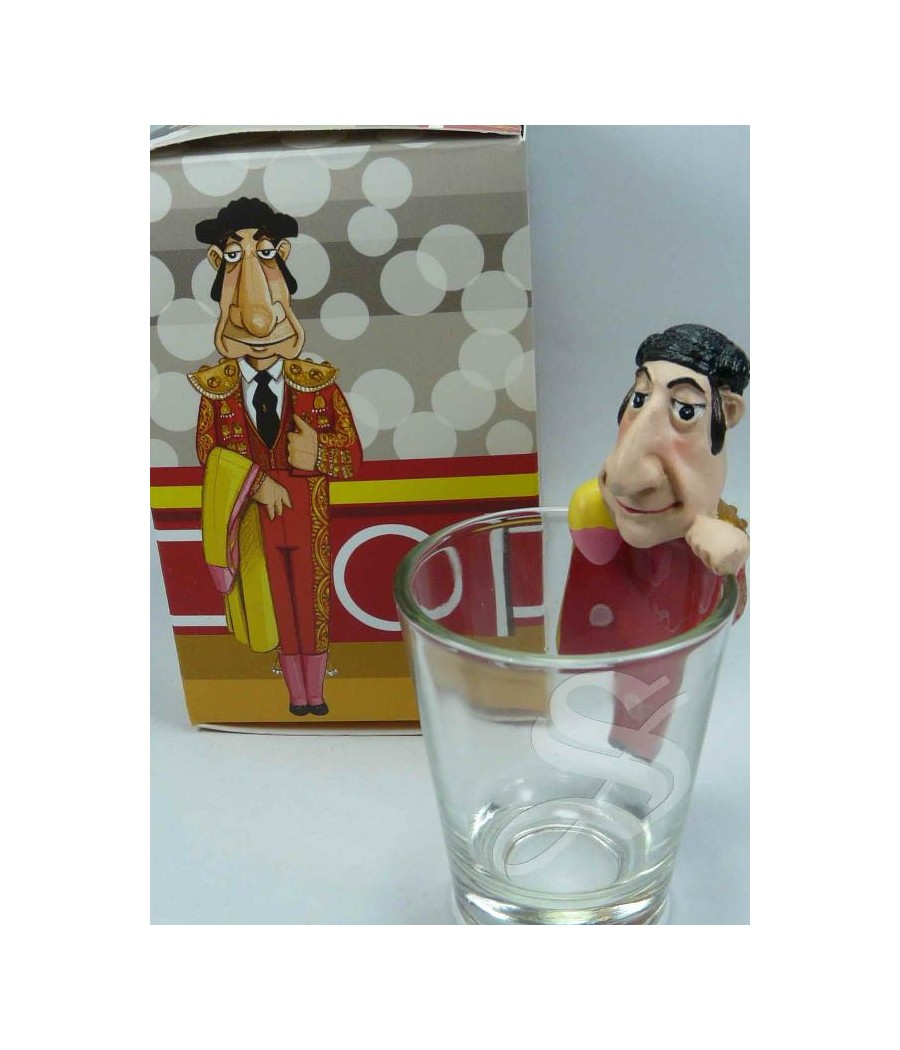 VASO CHUPITO CON TORERO