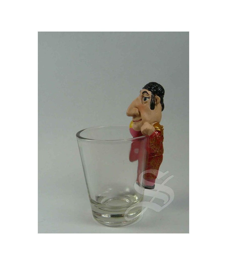 VASO CHUPITO CON TORERO