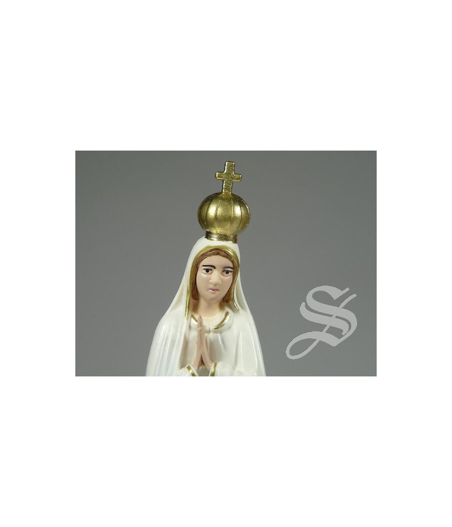 VIRGEN  DE FATIMA PINTADA 17 CM.