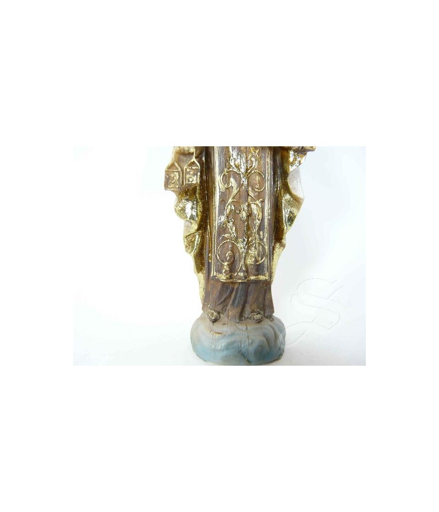 VIRGEN CARMEN 12 CM. MADERA VIEJA