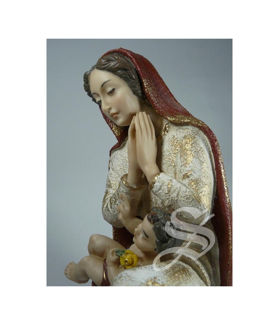 VIRGEN CON NIÑO 25*10