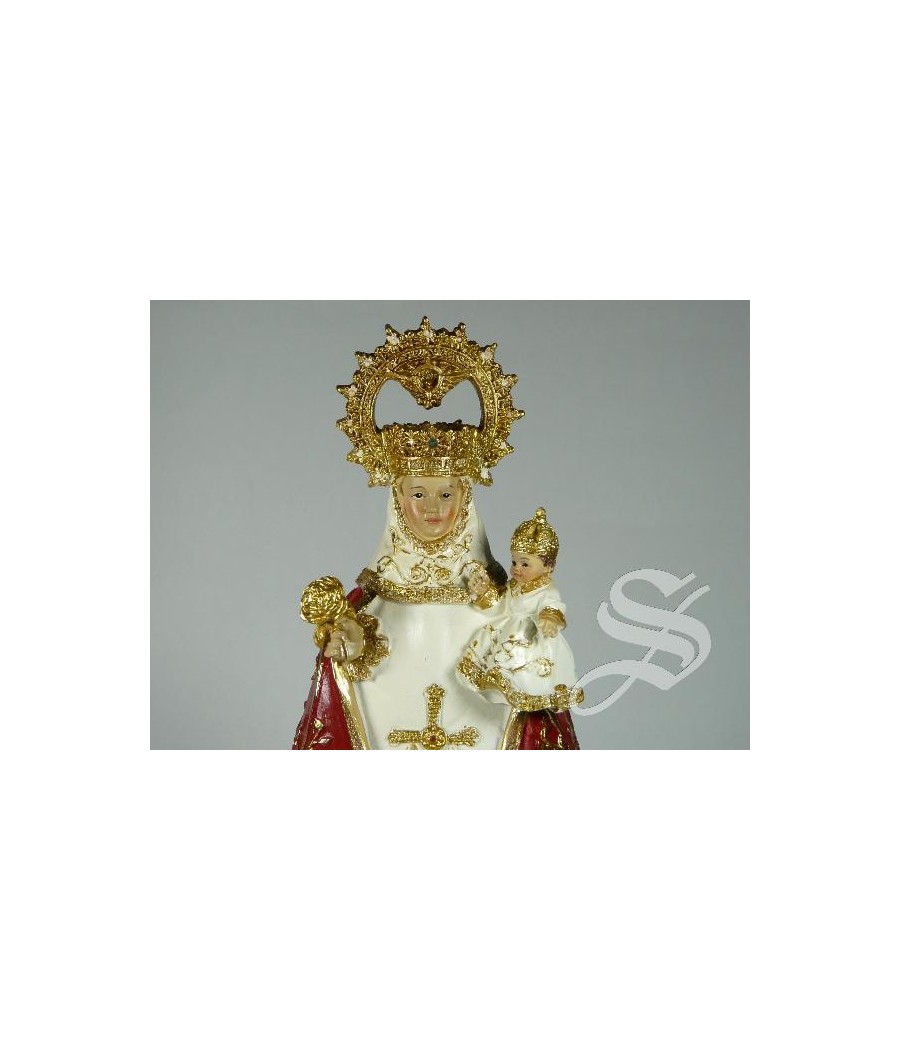 VIRGEN COVADONGA ROJA 22 CM.