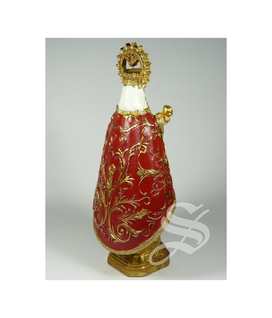 VIRGEN COVADONGA ROJA 22 CM.