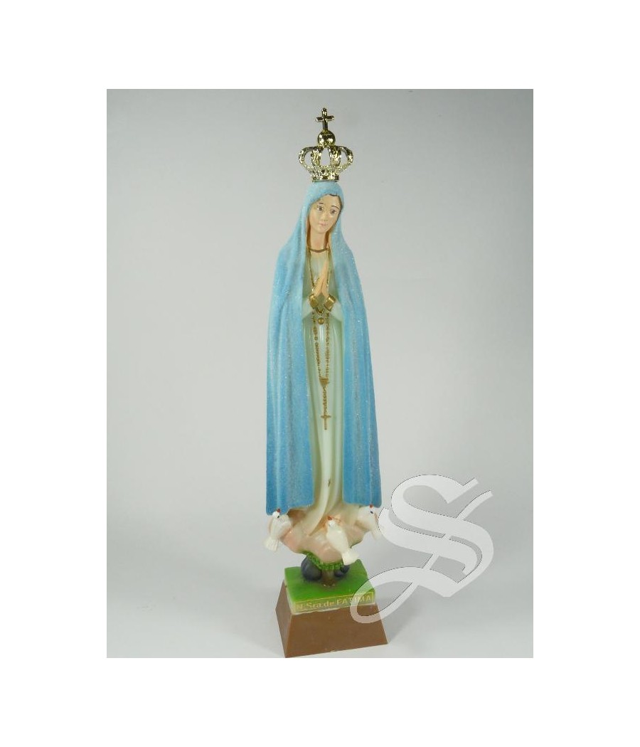 VIRGEN DE FATIMA 25 CM. DEL TIEMPO HIGROSCOPICA