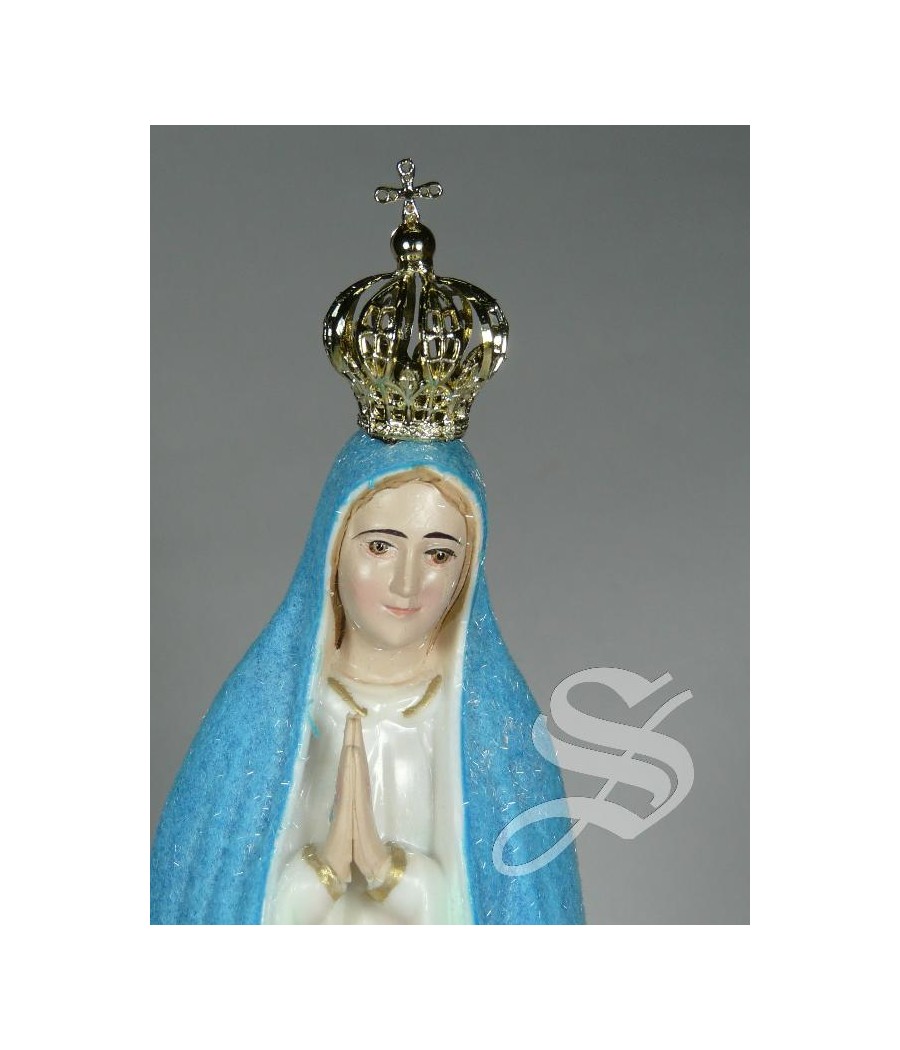 VIRGEN DE FATIMA 25 CM. DEL TIEMPO HIGROSCOPICA