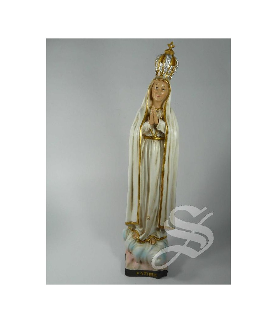 VIRGEN DE FATIMA 40 CM. RESINA