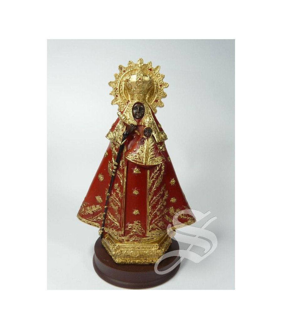 VIRGEN DE GUADALUPE EXTREMADURA ESPAÑA 15 CM.