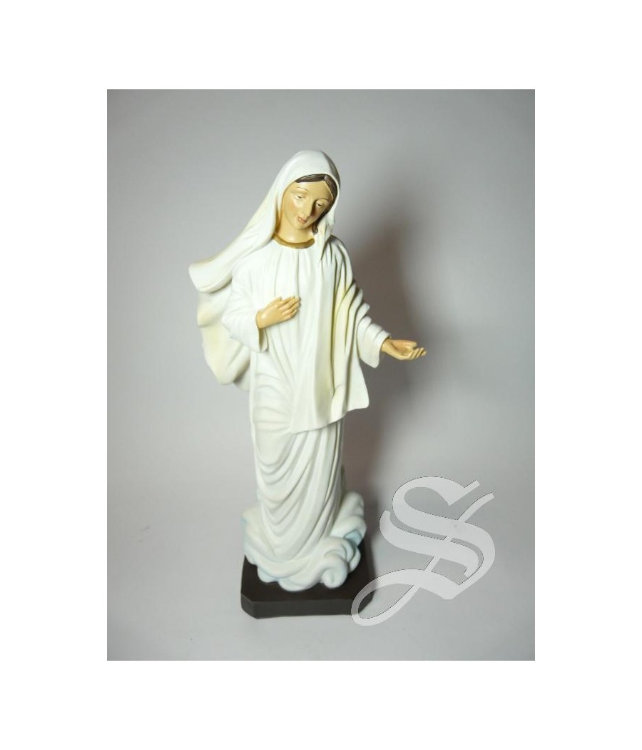 VIRGEN DE LA PAZ - MEDJUGORJE 20 CM. RESINA