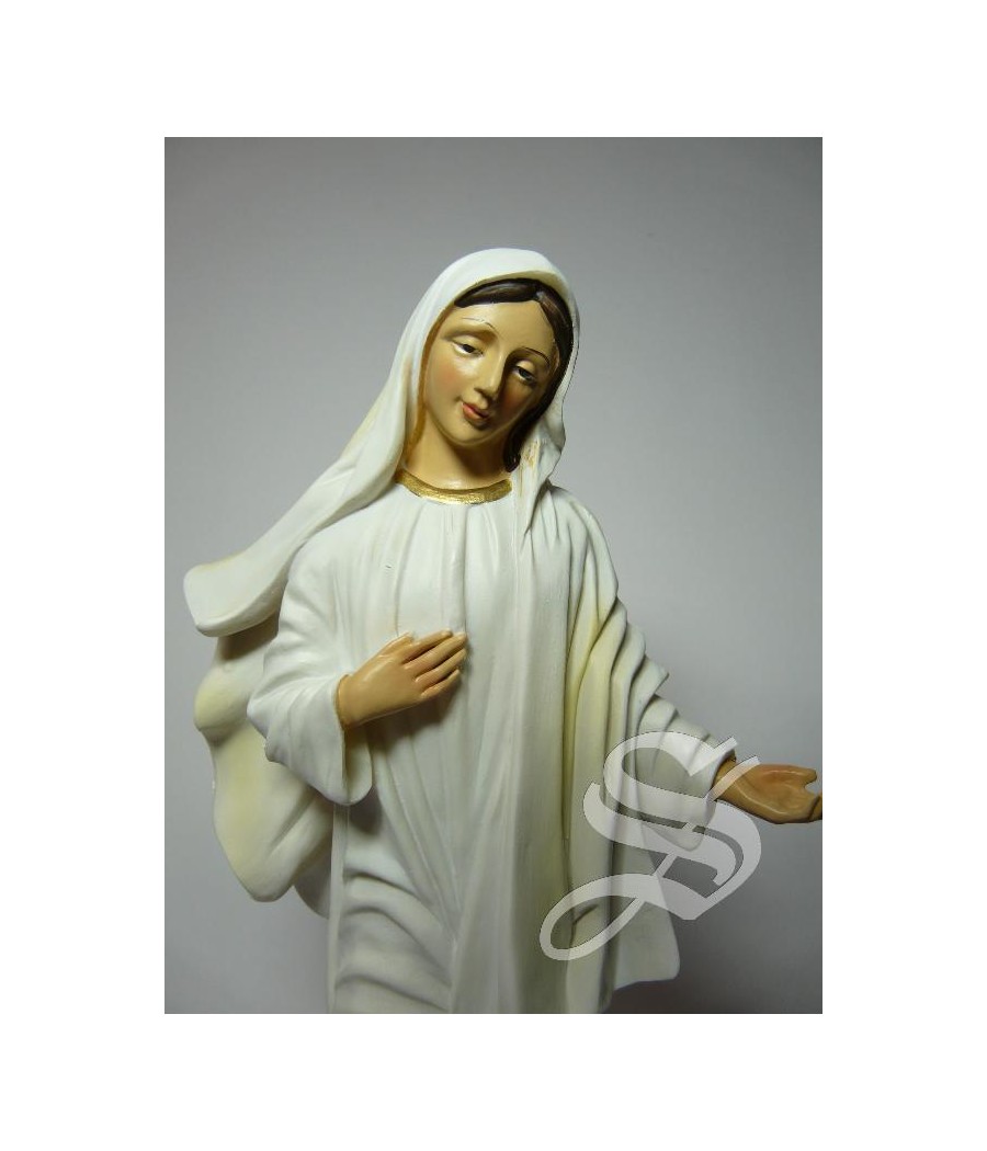 VIRGEN DE LA PAZ - MEDJUGORJE 20 CM. RESINA