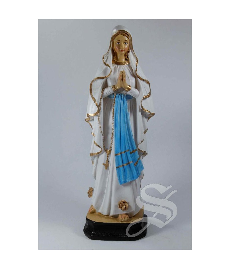 VIRGEN DE LOURDES 20 CM.