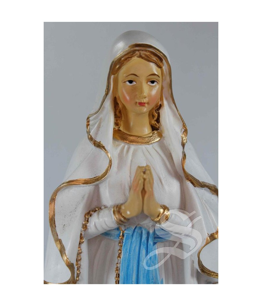 VIRGEN DE LOURDES 20 CM.