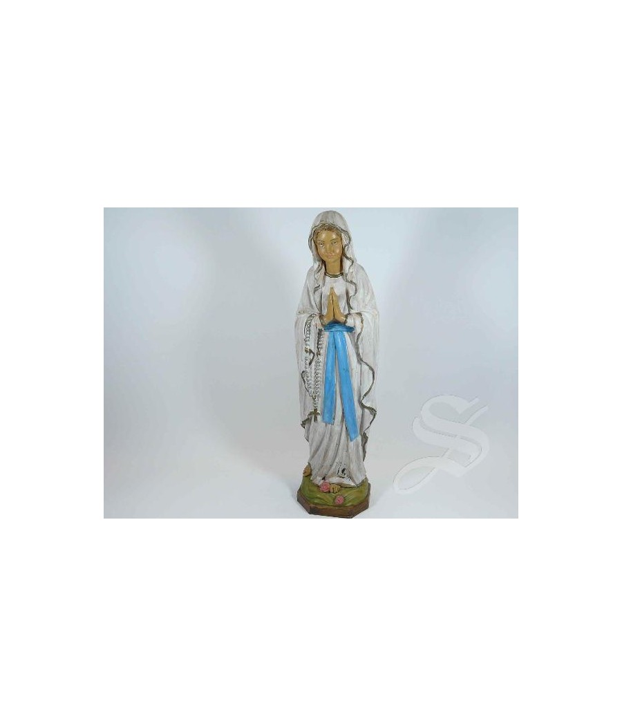 VIRGEN DE LOURDES 30 CM. RESINA