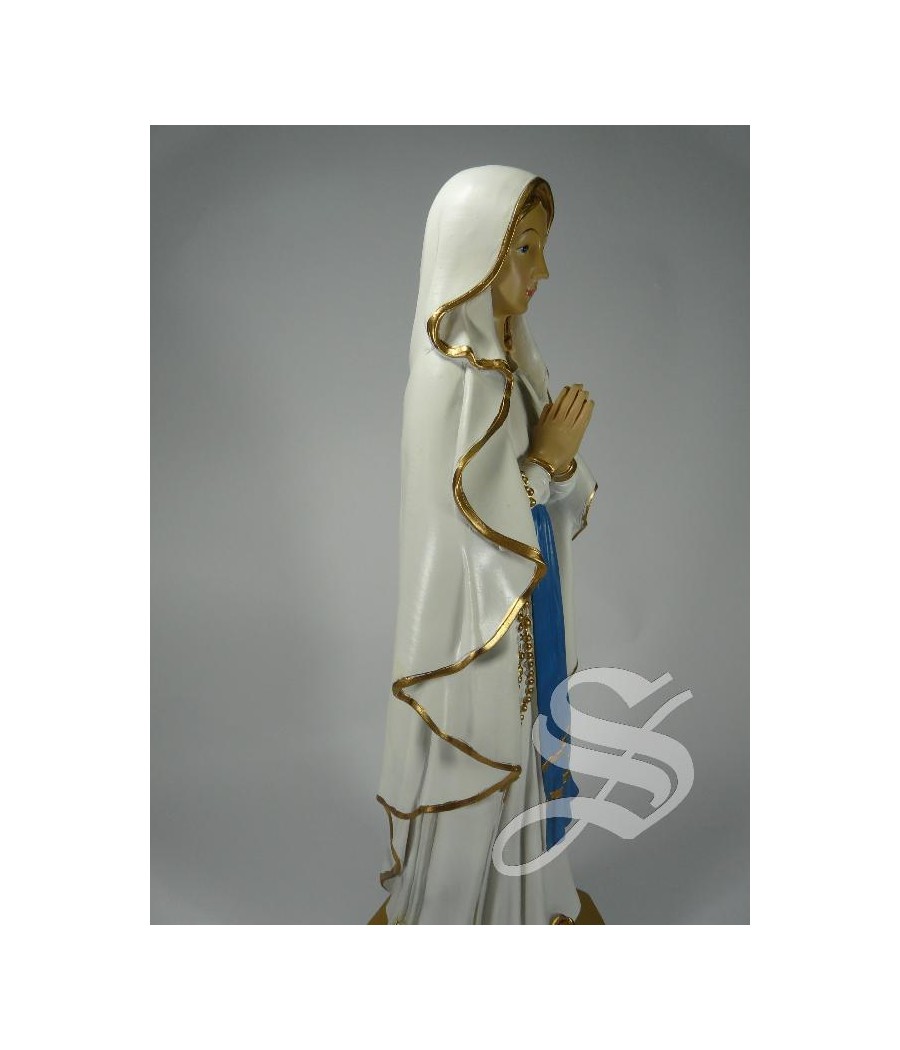 VIRGEN DE LOURDES 40 CM. RESINA