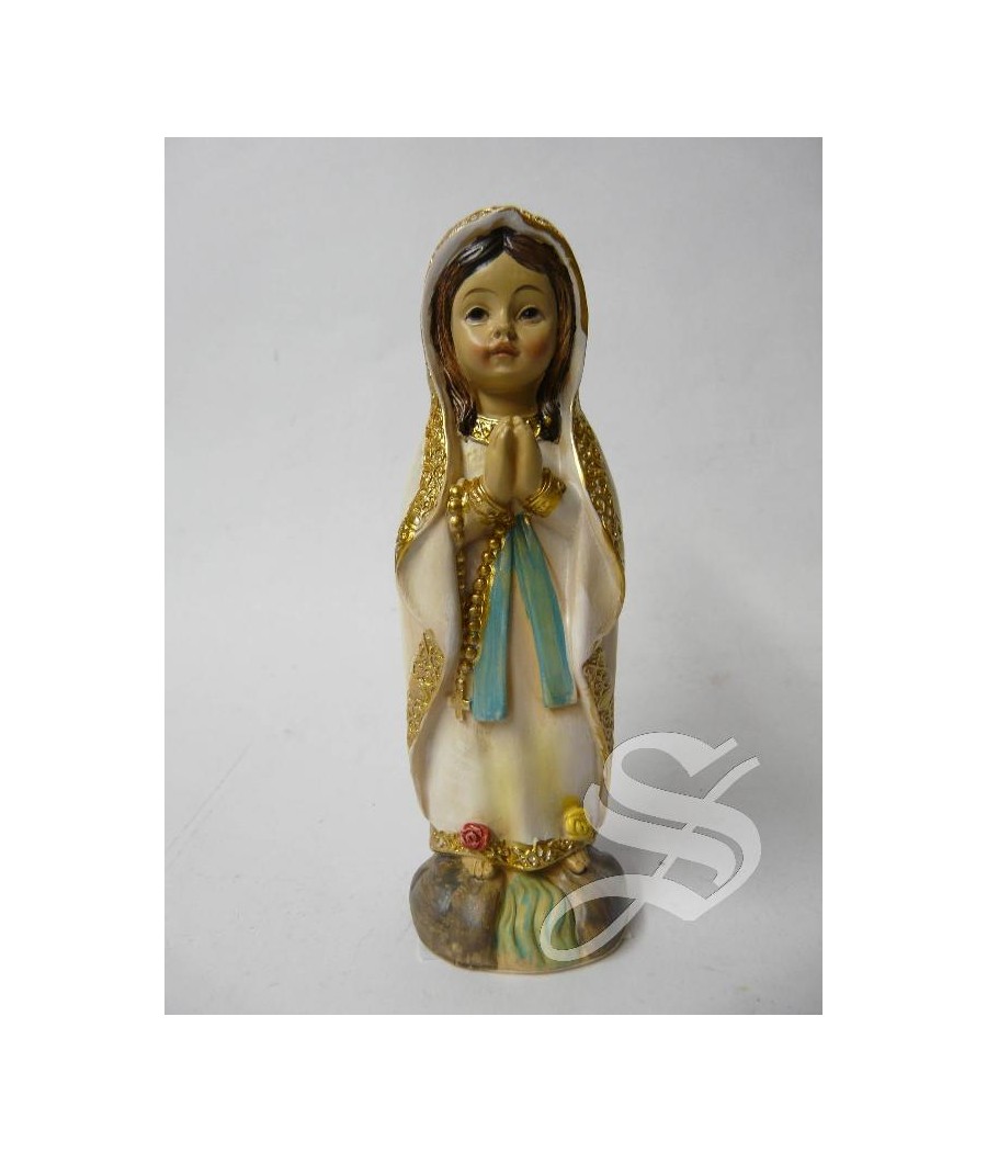 VIRGEN DE LOURDES INFANTIL 13 CM.