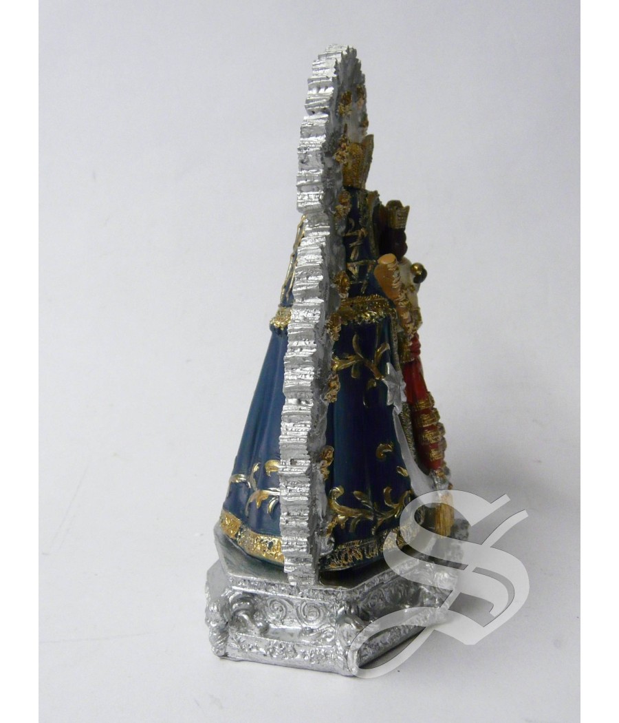 VIRGEN DEL A CABEZA 13 CM. AZUL