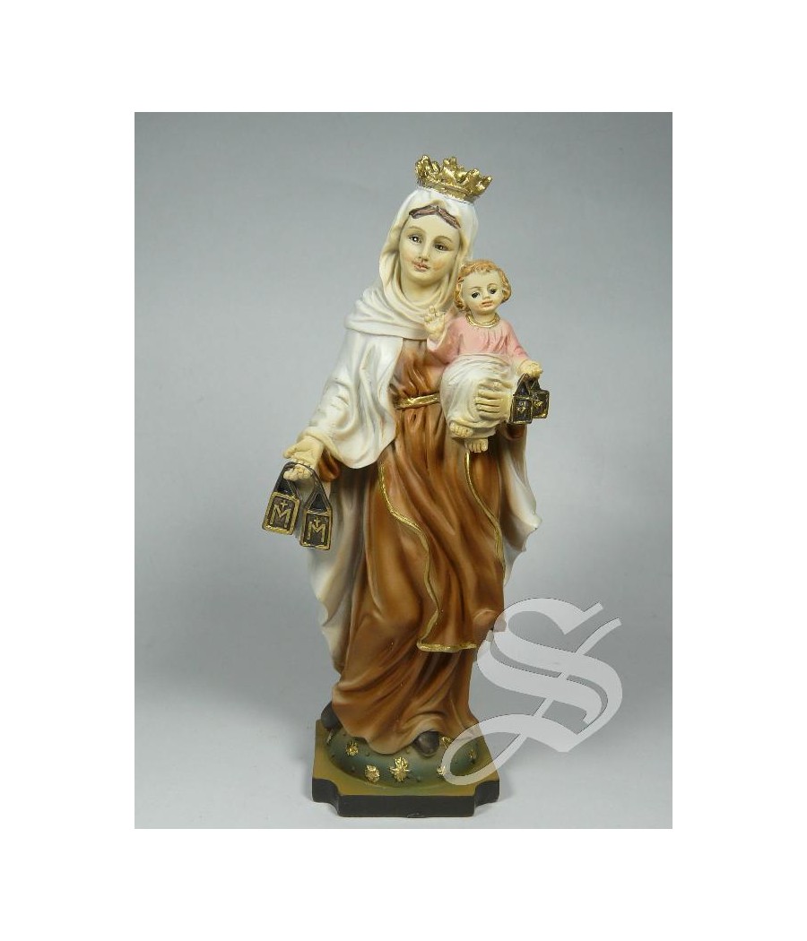 VIRGEN DEL CARMEN 14,5 CM. RESINA