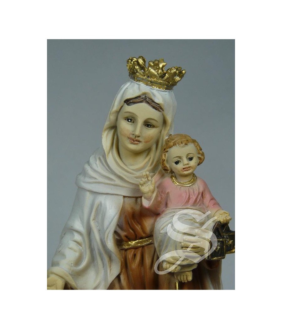 VIRGEN DEL CARMEN 14,5 CM. RESINA