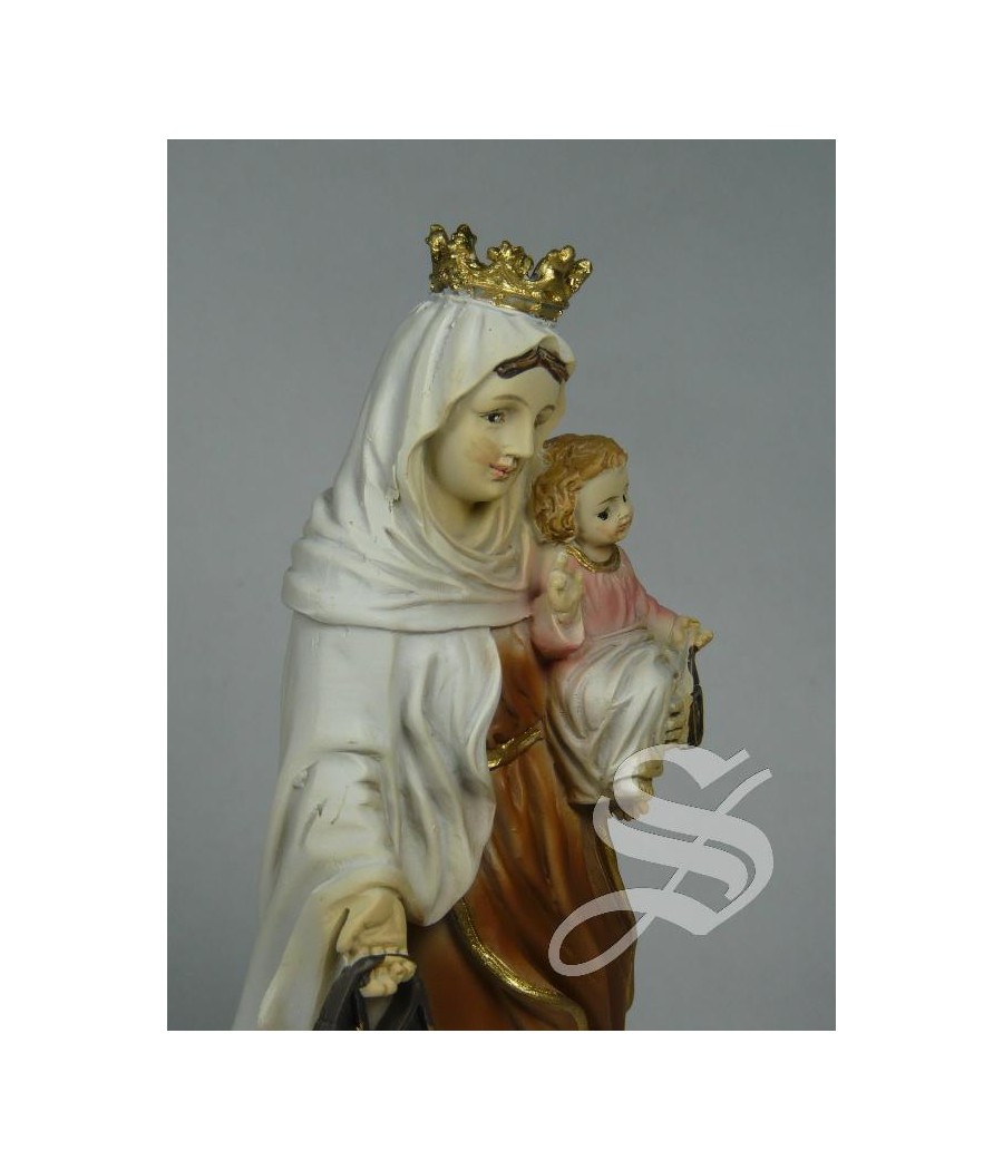 VIRGEN DEL CARMEN 14,5 CM. RESINA