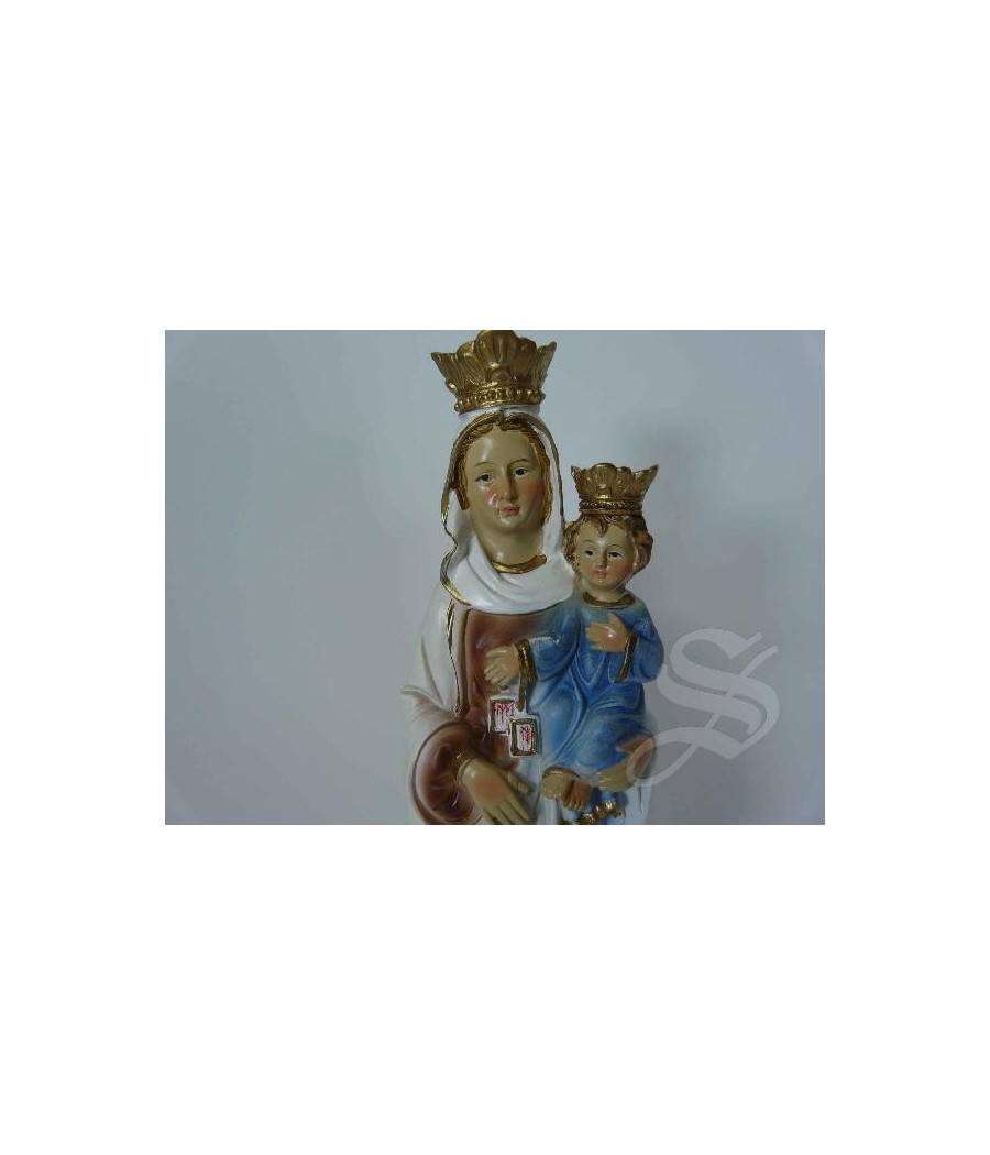 VIRGEN DEL CARMEN 20CM. RESINA