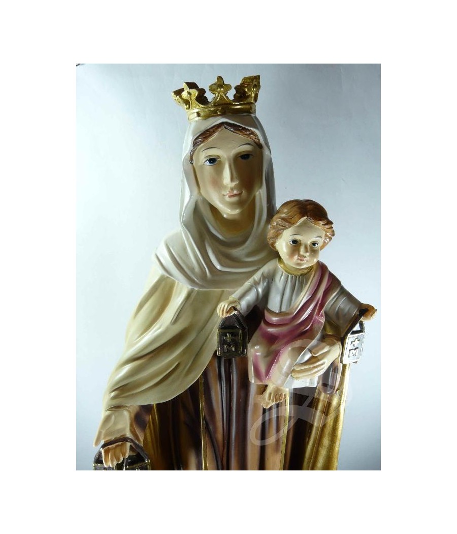 VIRGEN DEL CARMEN 60 CM. RESINA