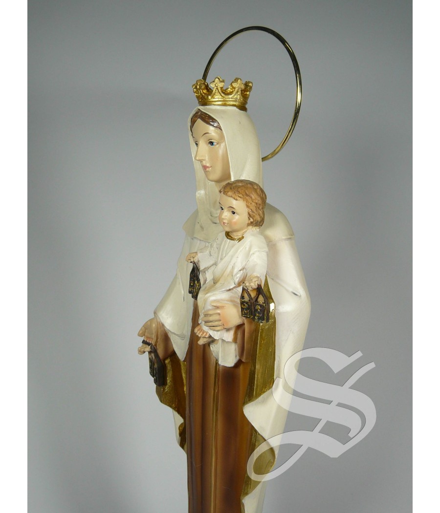 VIRGEN DEL CARMEN RESINA 30 CM