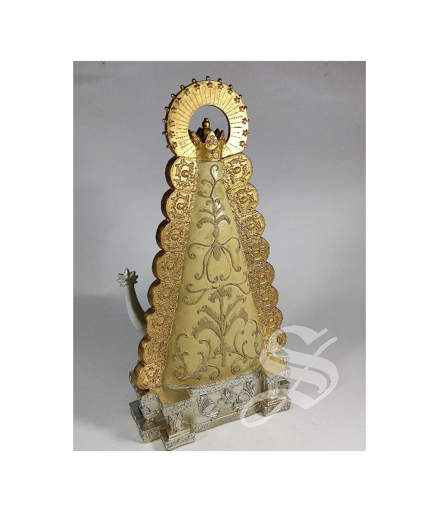 VIRGEN DEL ROCIO 25 CM. RESINA