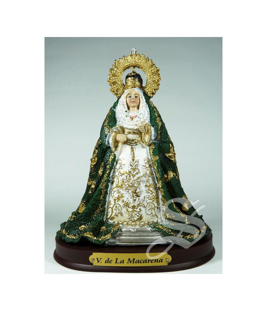 VIRGEN MACARENA 15 CM.