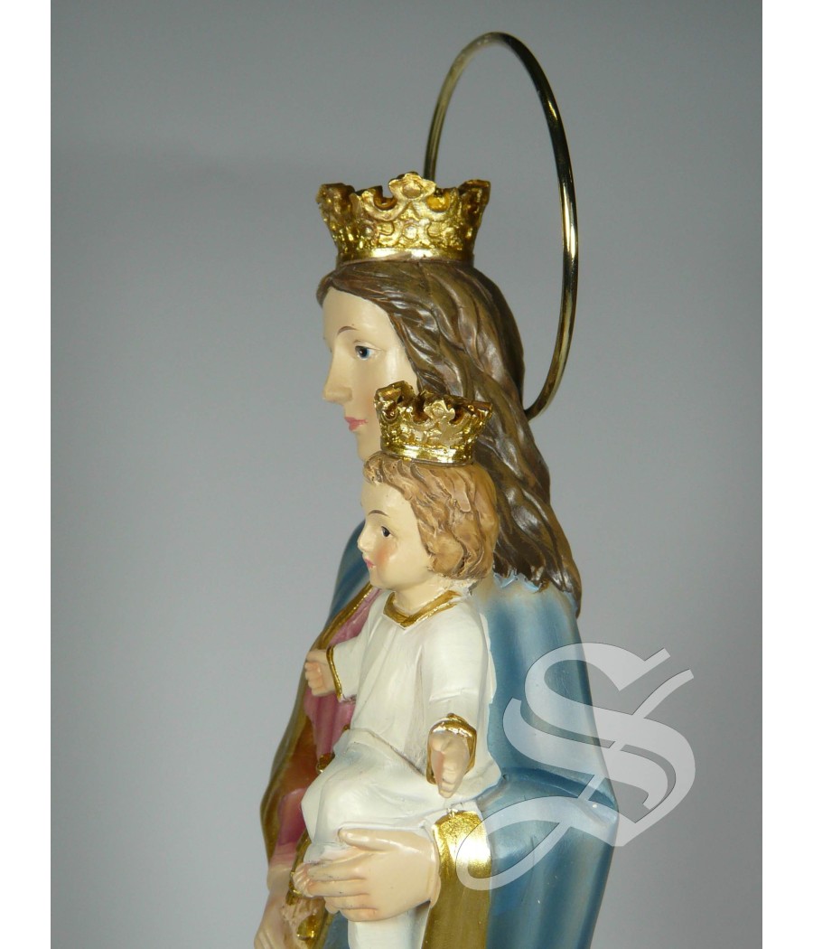 VIRGEN MARIA AUXILIADORA 30 CM RESINA