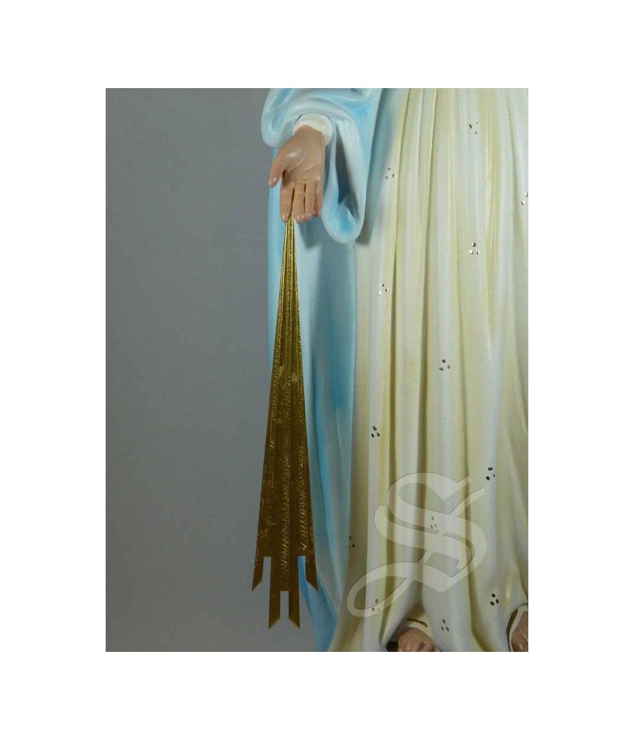 VIRGEN MILAGROSA  40 CM. PASTA DE MADERA