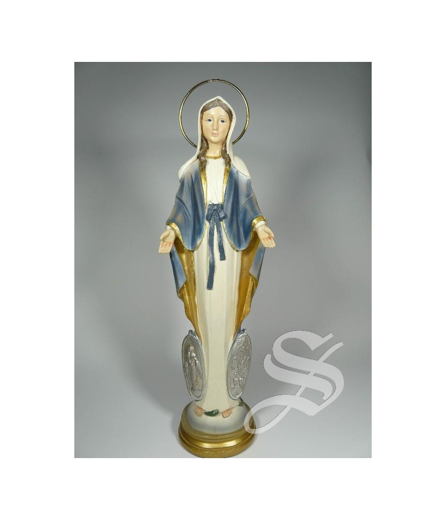 VIRGEN MILAGROSA 30 CM RESINA