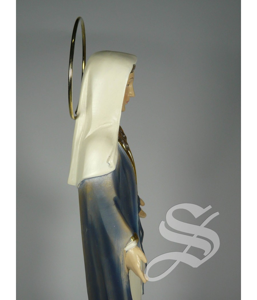 VIRGEN MILAGROSA 30 CM RESINA