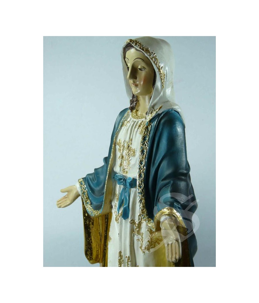 VIRGEN MILAGROSA 30 CM. RESINA