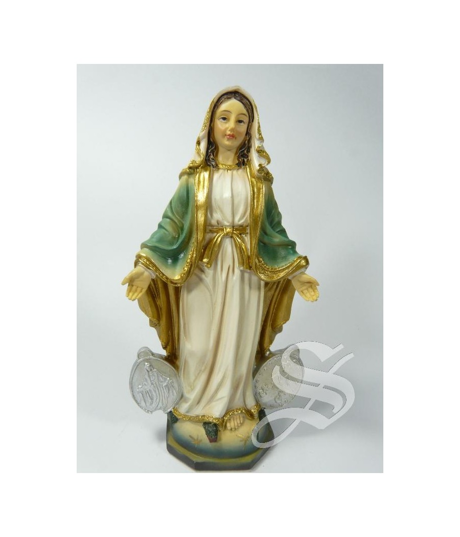 VIRGEN MILAGROSA MEDALLAS 13 CM.