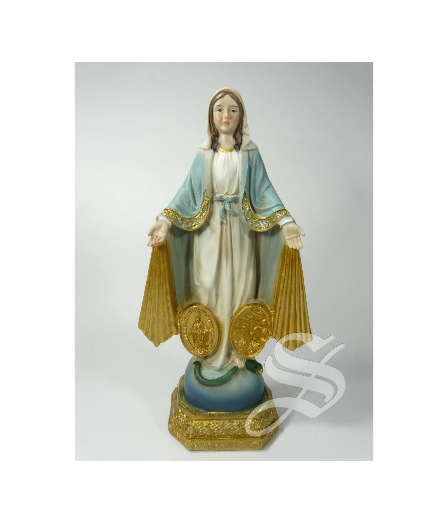 VIRGEN MILAGROSA RAYOS 20 CM.