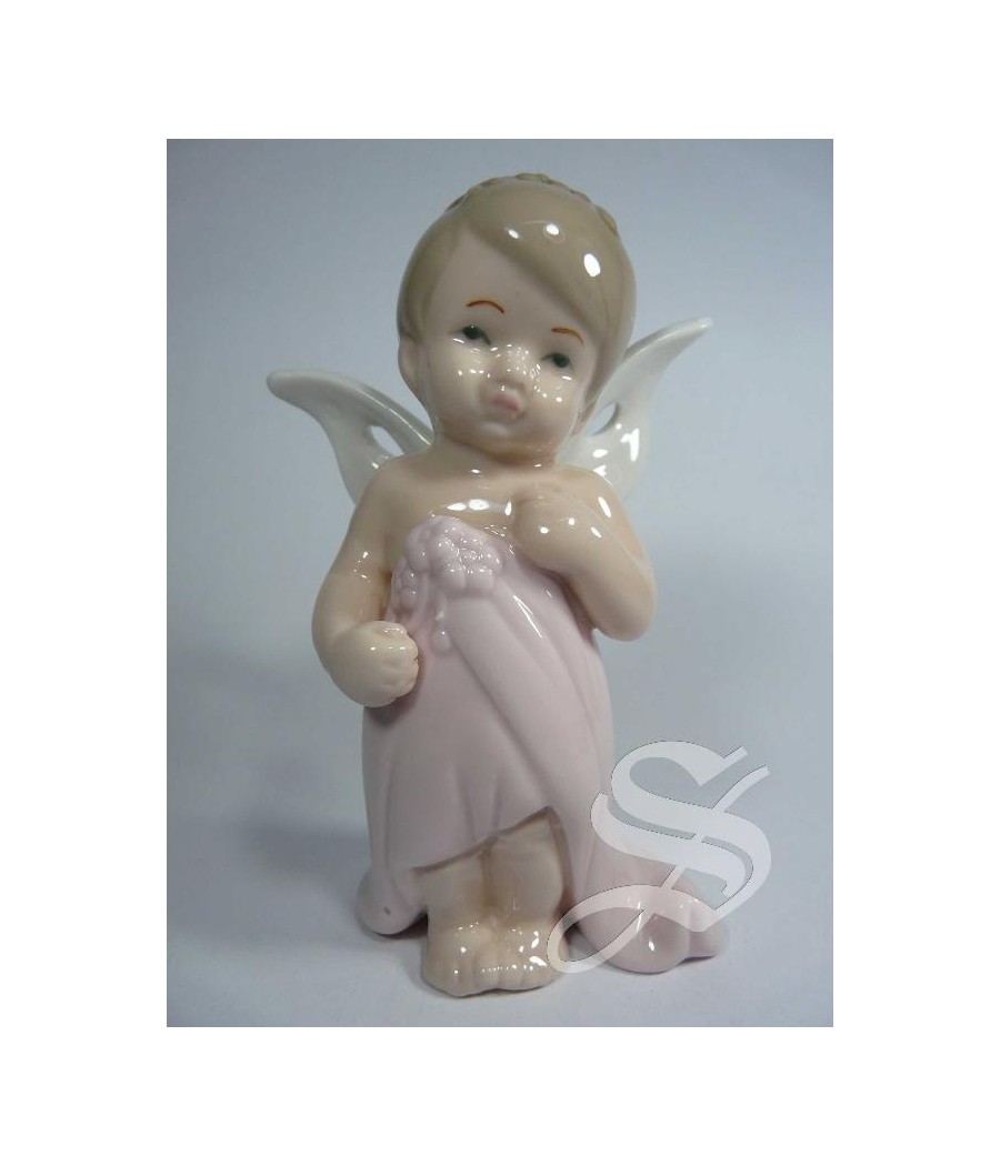 ANGELITAS 12,5 CM. IMITACION PORCELANA