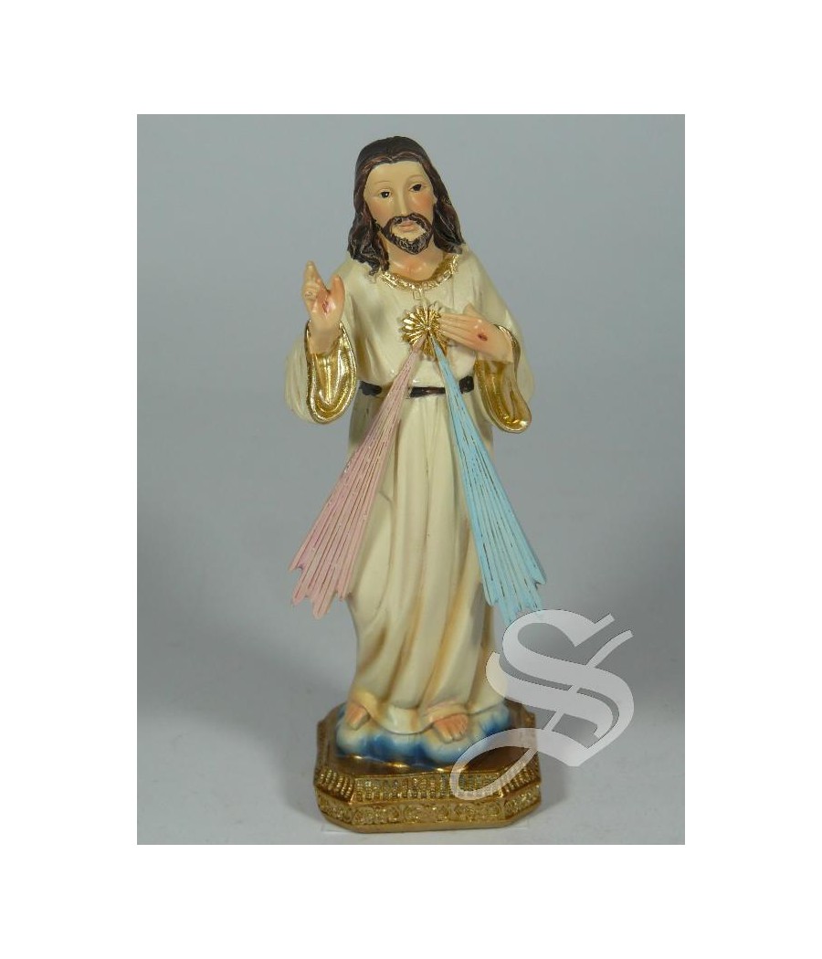 JESUS MISERICORDIOSO 10 CM. RESINA