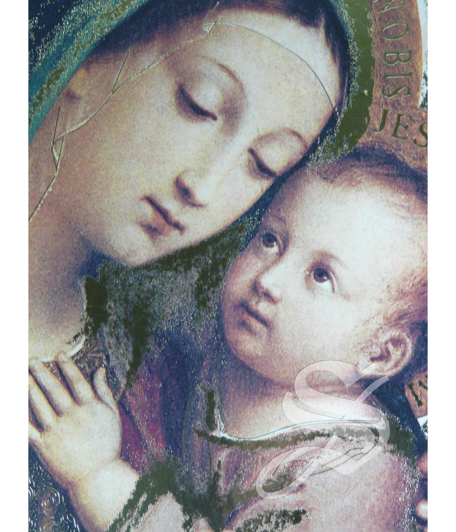 ICONO MADERA. VIRGEN DEL BUEN CONSEJO. 40 X 30 CM