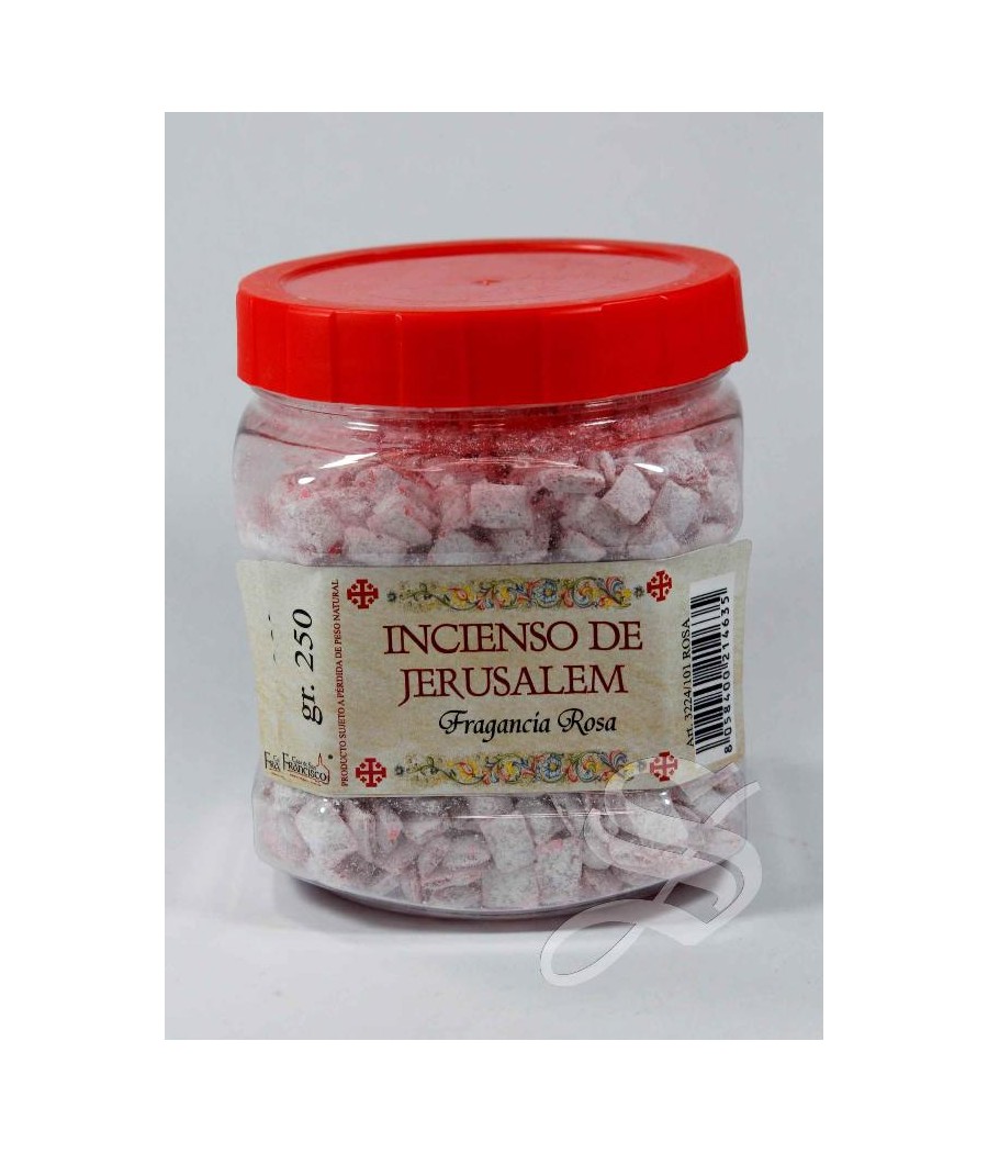 INCIENSO PERFUMADO ROSA JERUSALEM 250 GRS