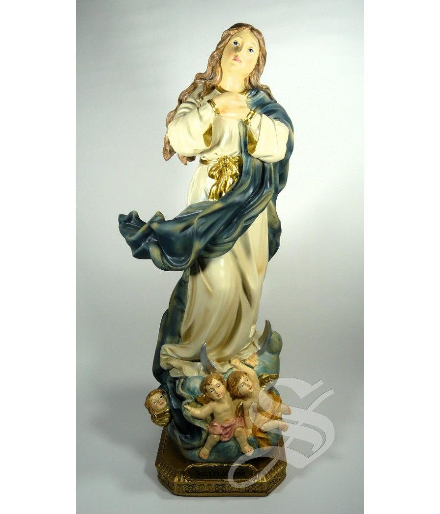 INMACULADA MURILLO 42 CM. RESINA