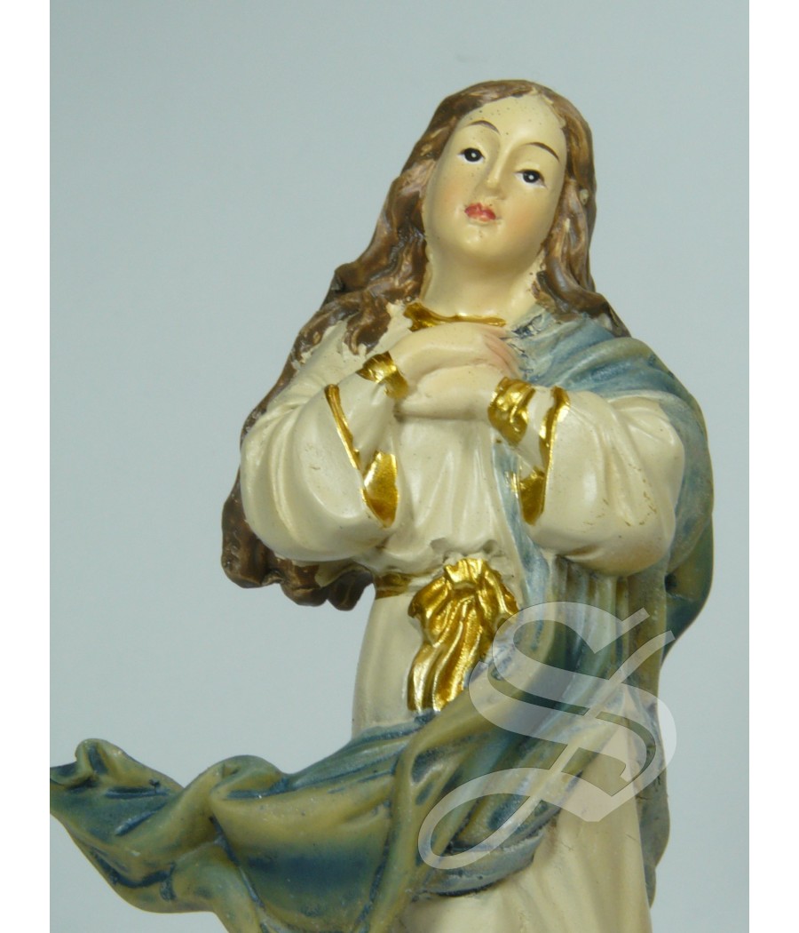 INMACULADA MURILLO 14 CM. RESINA