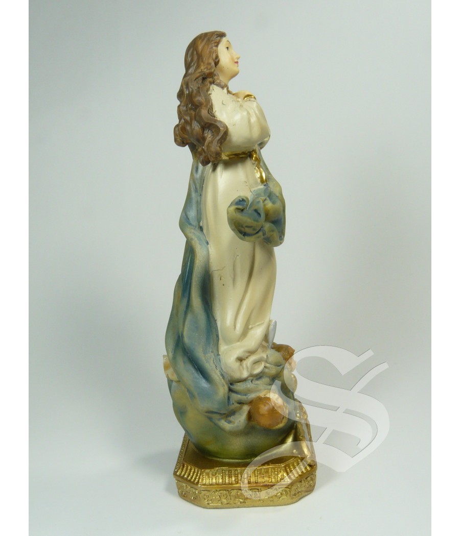 INMACULADA MURILLO 14 CM. RESINA
