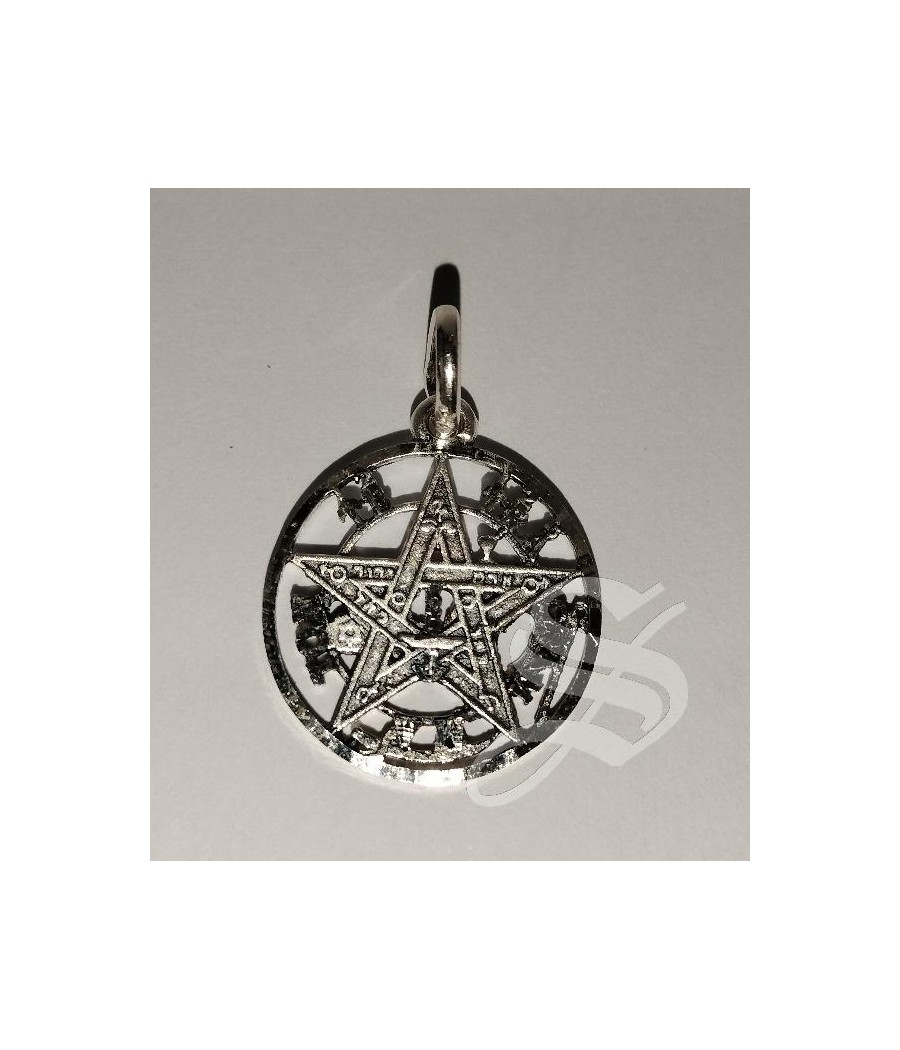 TETRAGRAMATON PLATA DE LEY 2O MM. TETRAGRAMATON PLATA DE LEY 2O MM.