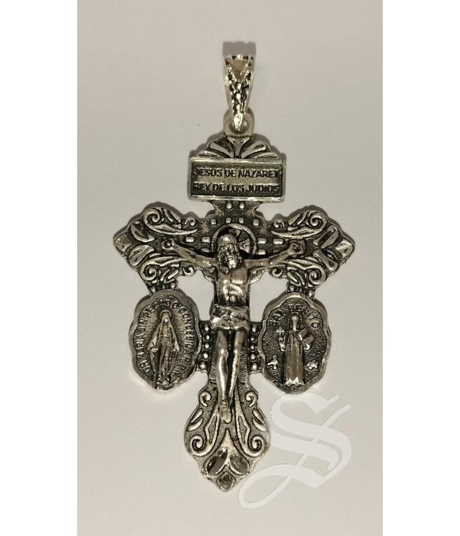 CRUZ DEL PERDON PLATA 42 X 22 MM.