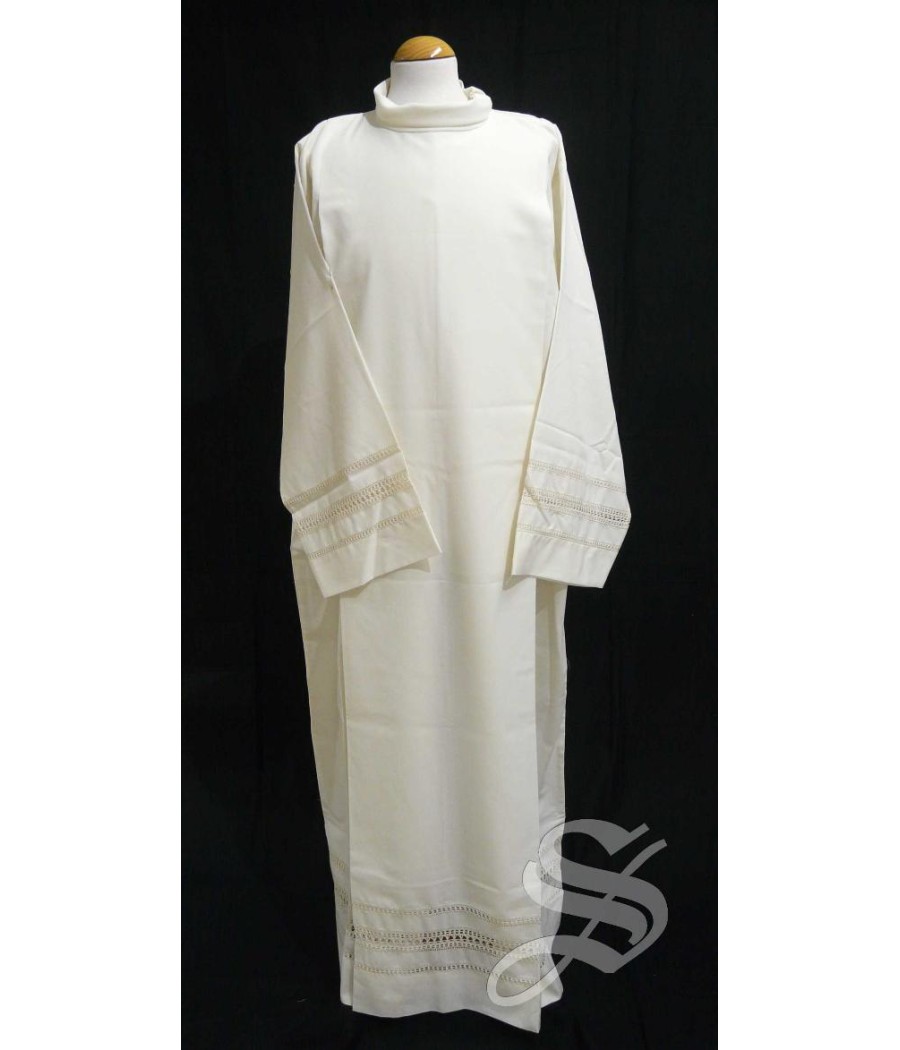 ALBA VAINICAS LANA/POLIESTER HECHA A MANO 150 CM. CON TABLA Y CINGULO