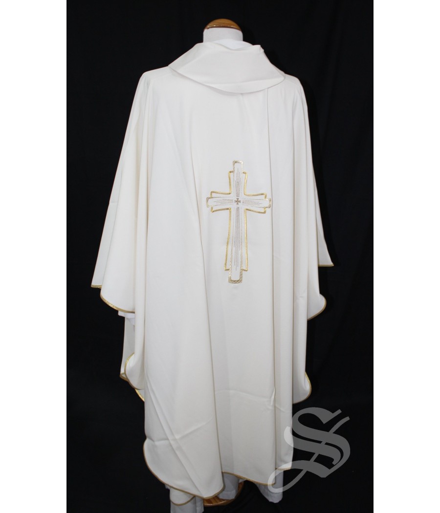 CASULLA BLANCA 100% POLIESTER LIGERO ART. PLC