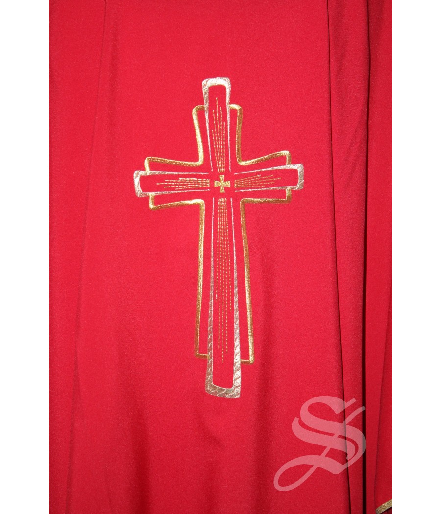 CASULLA ROJA 100% POLIESTER LIGERO ART. PLC