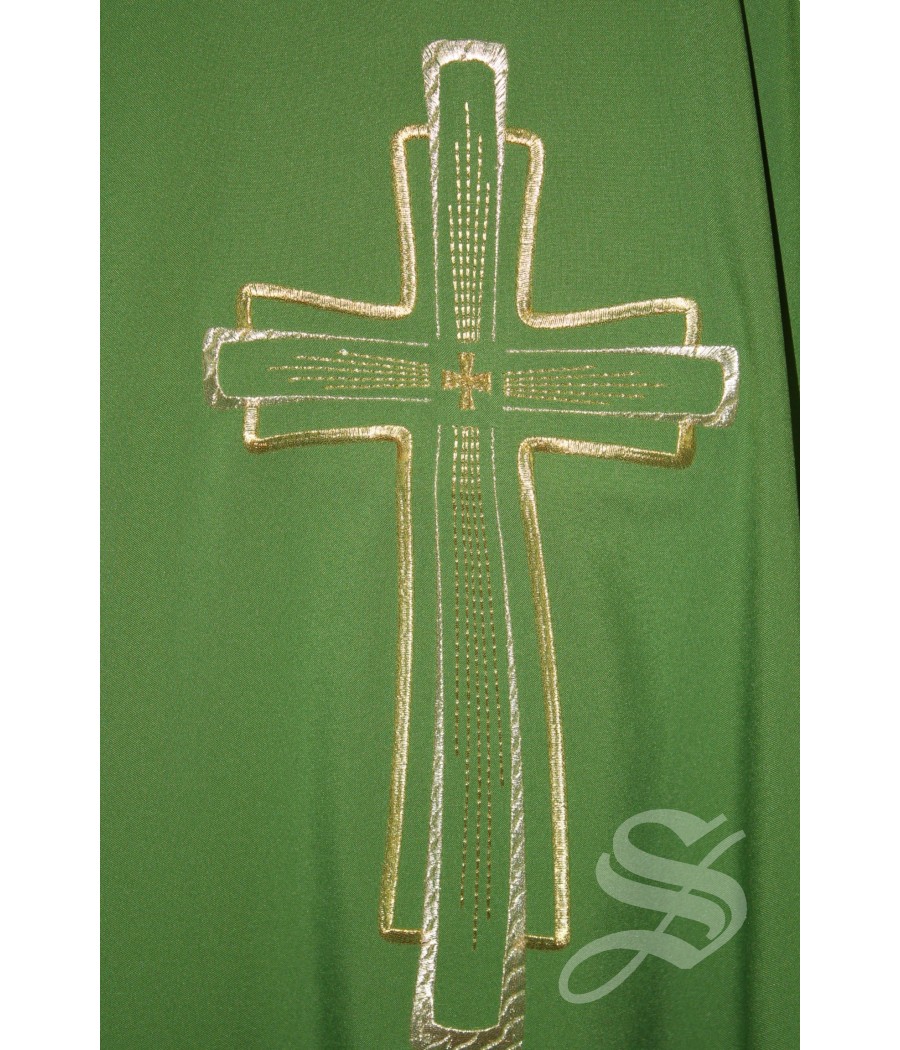 CASULLA VERDE 100% POLIESTER LIGERO ART. PLC