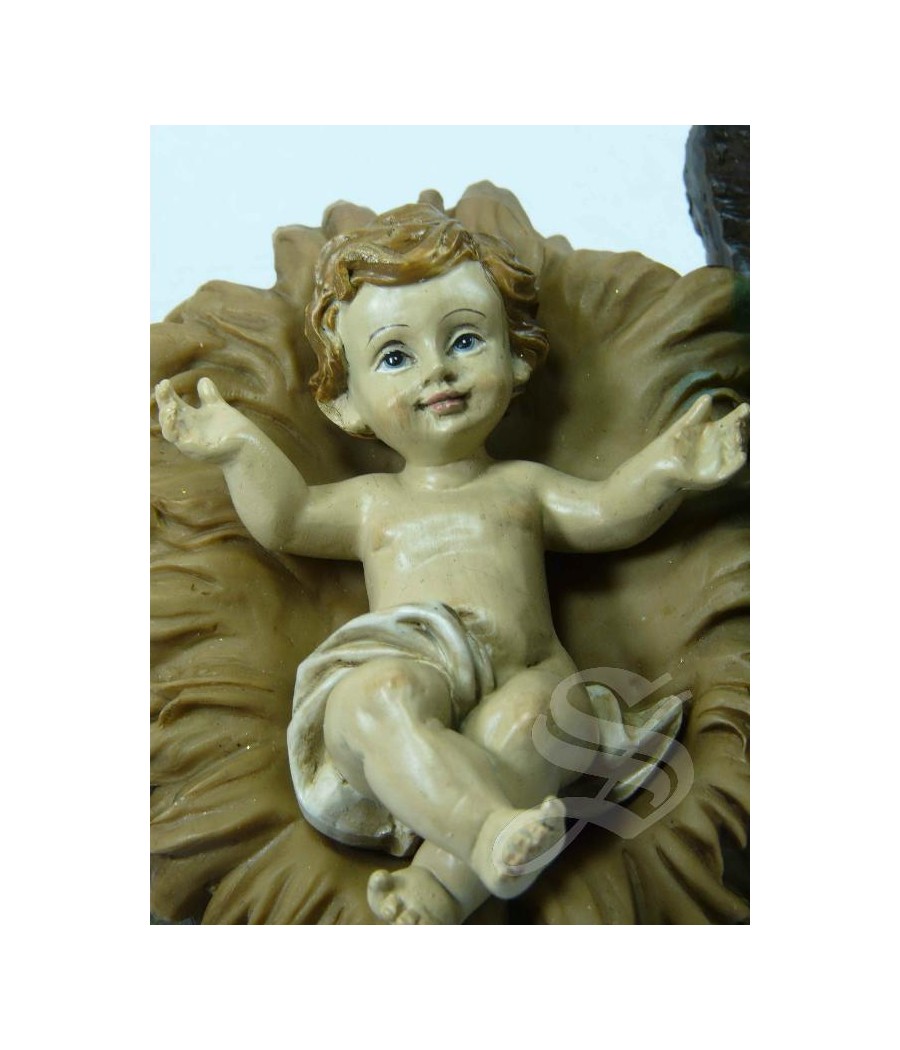 ANGEL CON NIÑO JESUS 16 CM.