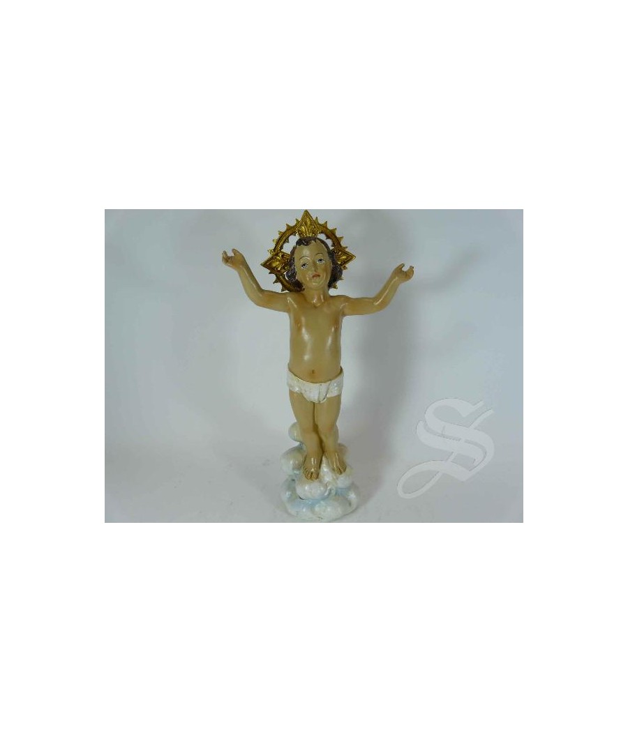 DIVINO NIÑO JESUS 20CM. RESINA