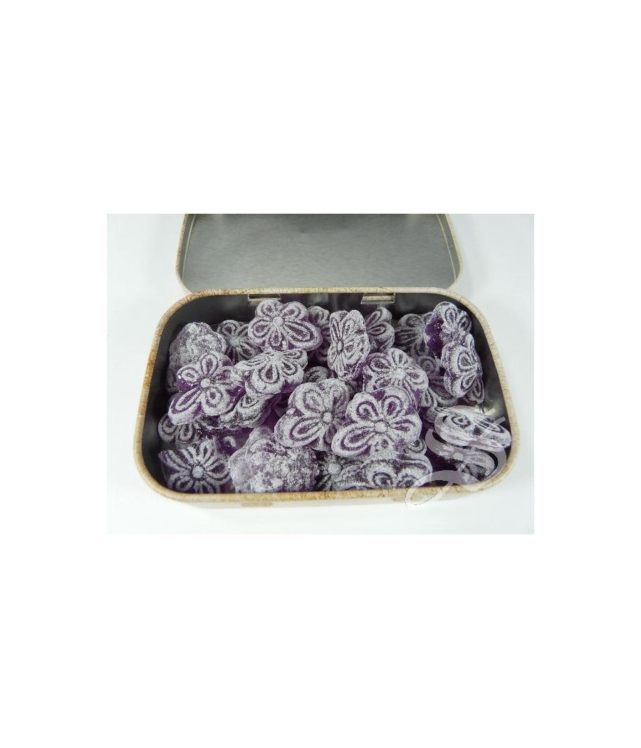 LATA ANGELES VIOLETAS CARAMELOS COMUNION